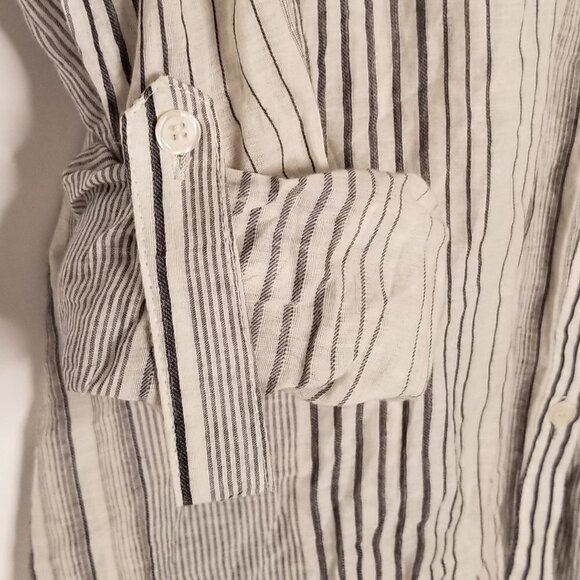 En Creme Button down Blouse - Picture 4 of 8